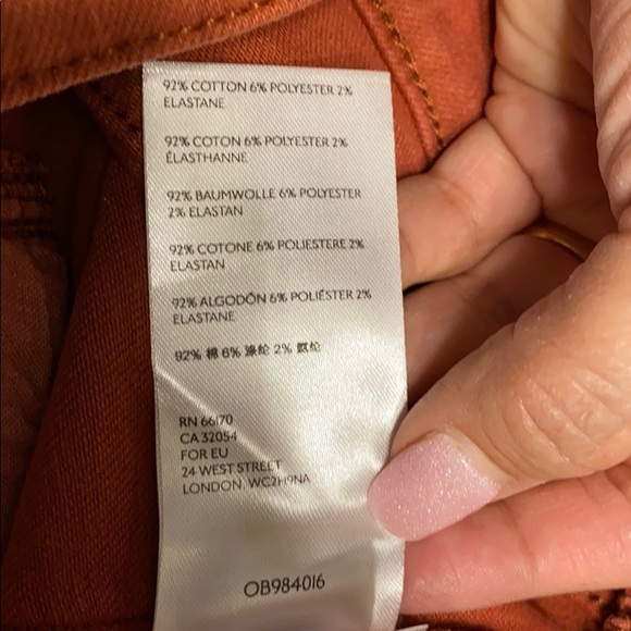 Free People Raw hem High-Rise skinny Jeans 2 (26) - Picture 10 of 12